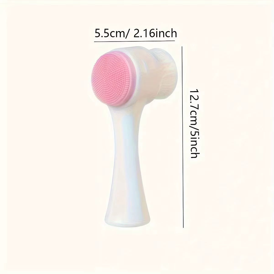 Silicone Pet Paw Cleaner & Massage Brush - Dual-Sided Dog Grooming Tools for Healthy Coats and Claws