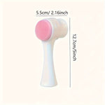 Silicone Pet Paw Cleaner & Massage Brush - Dual-Sided Dog Grooming Tools for Healthy Coats and Claws