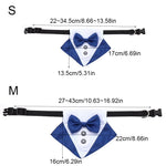 Hot Sale Cute Cotton Adjustable Dog Necktie Dog Cat Grooming Formal Tie Comfortable Dog Suit Tuxedo Bow Ties Pet Accessories
