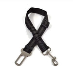 Reflective Dog Seat Belt - Adjustable Durable Nylon Safety Harness with Bungee Buffer for Secure Car Travel, Comfort Anti-Shock