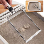 Steel Cat Sand Shovel Fine Pores Pet Poop Shovel for Rabbits Dogs Toilet Cleaning Tools Pets Supplies Q8O7