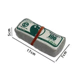 Dog Toy Money Shape Bite Resistant Indestructible Squeaky Toy Sound Interactive Self-Play for Dog Puppy Cat Pet Training Supplie