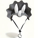Pet Triceratops Transformation Hat! Dog Funny Headgear Halloween/Party/Cute Pet Photo Eye-Catching Outfit
