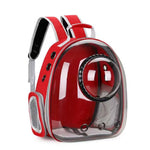 Cat Backpack Carrier with 360° Transparent Bubble and Breathable Design – Spacious Lightweight Travel Bag for Outdoor Adventures