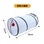 Cats Tunnel Foldable Pet Cat Toys Kitten Pet Training Interactive Fun Toy Tunnel Bored for Puppy Kitten Rabbit Play Tunnel Tube