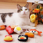 Cat Toys Catnip Teething Chew Toys for Kittens Plush Cat Toys Self Entertainment Boredom Relief Pet Supplies Interactive Play