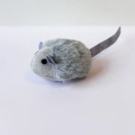 Plush Cat Toy Squeaky Simulation Mouse Interactive Kitten Toy Faux Fur Mice Chew Game Cat Accessories