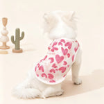 Dog Clothes Summer Thin Dog Vest T-Shirt Print Dog Cute Outfits Chihuahua Pet Clothing French Bulldog Pug Costumes Puppy Shirts