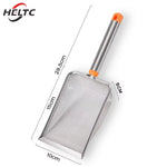 1Pcs Stainless Steel Fine Mesh Cat Litter Scoop Easy to Clean Non-Stick Shovel for Reptiles Sand Efficient Durable Litter Scoop