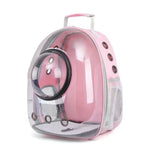 Cat Backpack Carrier with 360° Transparent Bubble and Breathable Design – Spacious Lightweight Travel Bag for Outdoor Adventures