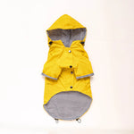 Waterproof Pet Dog Coat for Small Medium Large Dogs Windproof Jacket Dog Raincoat Dog Sport Hoodies Pet Clothes Pink Yellow