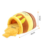 Removable and Washable Cat Nest Honey Pot Nest Pet Nest Warm and Comfortable Winter Supplies Cat House Cat House Pet Supplies