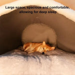 Removable Pet Dog Bed Cozy Pet Nest for Small Medium Dogs Cats Winter Warm Dog Sleeping Bed Comfortable Pet House Pet Supplies