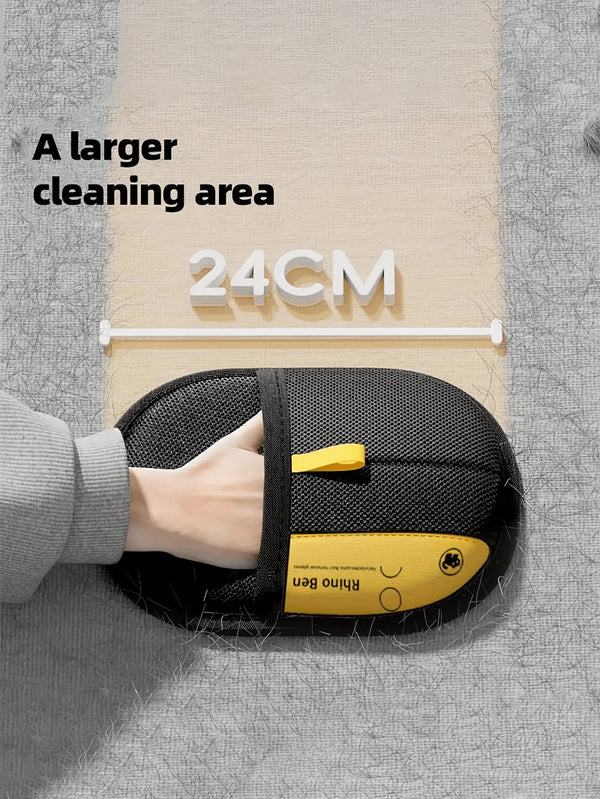 1Pc/2Pcs Pet Hair Remover Gloves, Static Pet Hair Remover, Reusable Cat Dog Hair Removal Brush for Sofa, Furniture, Carpet, Car Seats, Pet Grooming Gloves