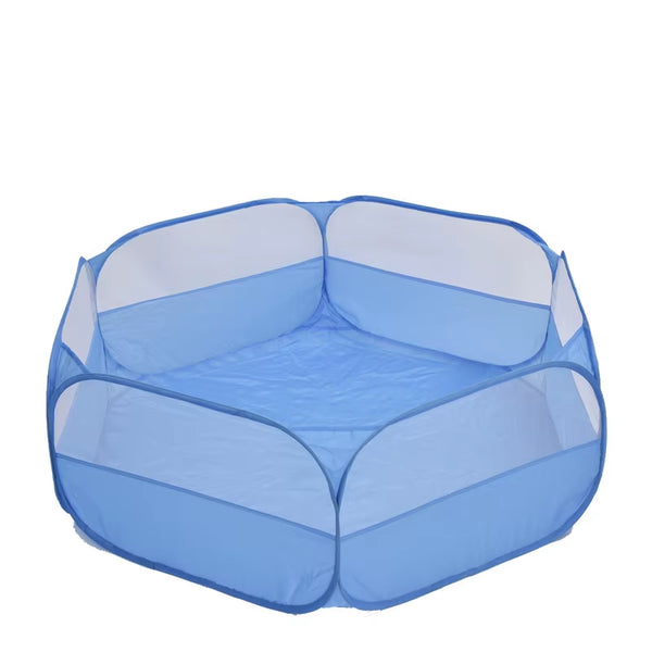 Pet Playpen for Cat/Rabbit/Hamster/Guinea Pig/Bunny/Ferret/Kitten Toys Chick Brooder Box Cage Tent Pop up Play Pen with Cover