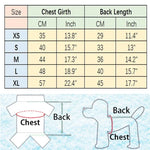 Dog Pajamas Summer Dog Clothes for Small Dogs Chihuahua Pet Shirt Clothing Ropa Perro Dogs Coat Jacket Puppy Costume Yorkshire