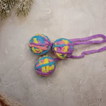 New Cat Toys Durable Chew Ball Pet Supplies Yarn Rolling Ball Cat Self Play Toys Cat Dog Supplies Teaser Ball Interactive