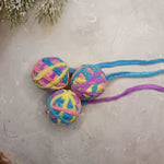 New Cat Toys Durable Chew Ball Pet Supplies Yarn Rolling Ball Cat Self Play Toys Cat Dog Supplies Teaser Ball Interactive