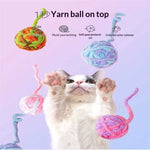 New Cat Toys Durable Chew Ball Pet Supplies Yarn Rolling Ball Cat Self Play Toys Cat Dog Supplies Teaser Ball Interactive