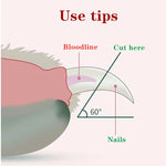 Professional Pet Nail Clipper LED Light Pet Nail Clipper Claw Grooming Scissors for Cats Small Dogs Scissors Cat Accessories