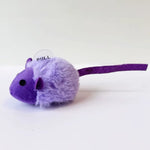 Plush Cat Toy Squeaky Simulation Mouse Interactive Kitten Toy Faux Fur Mice Chew Game Cat Accessories