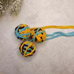 New Cat Toys Durable Chew Ball Pet Supplies Yarn Rolling Ball Cat Self Play Toys Cat Dog Supplies Teaser Ball Interactive