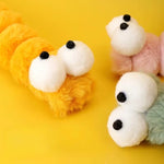 Cat Plush Chew Toy Plush Cushion Caterpillar Catnip Companionship Kitten Toy Cat Teaser Stick Interactive Cat Toy Supplies